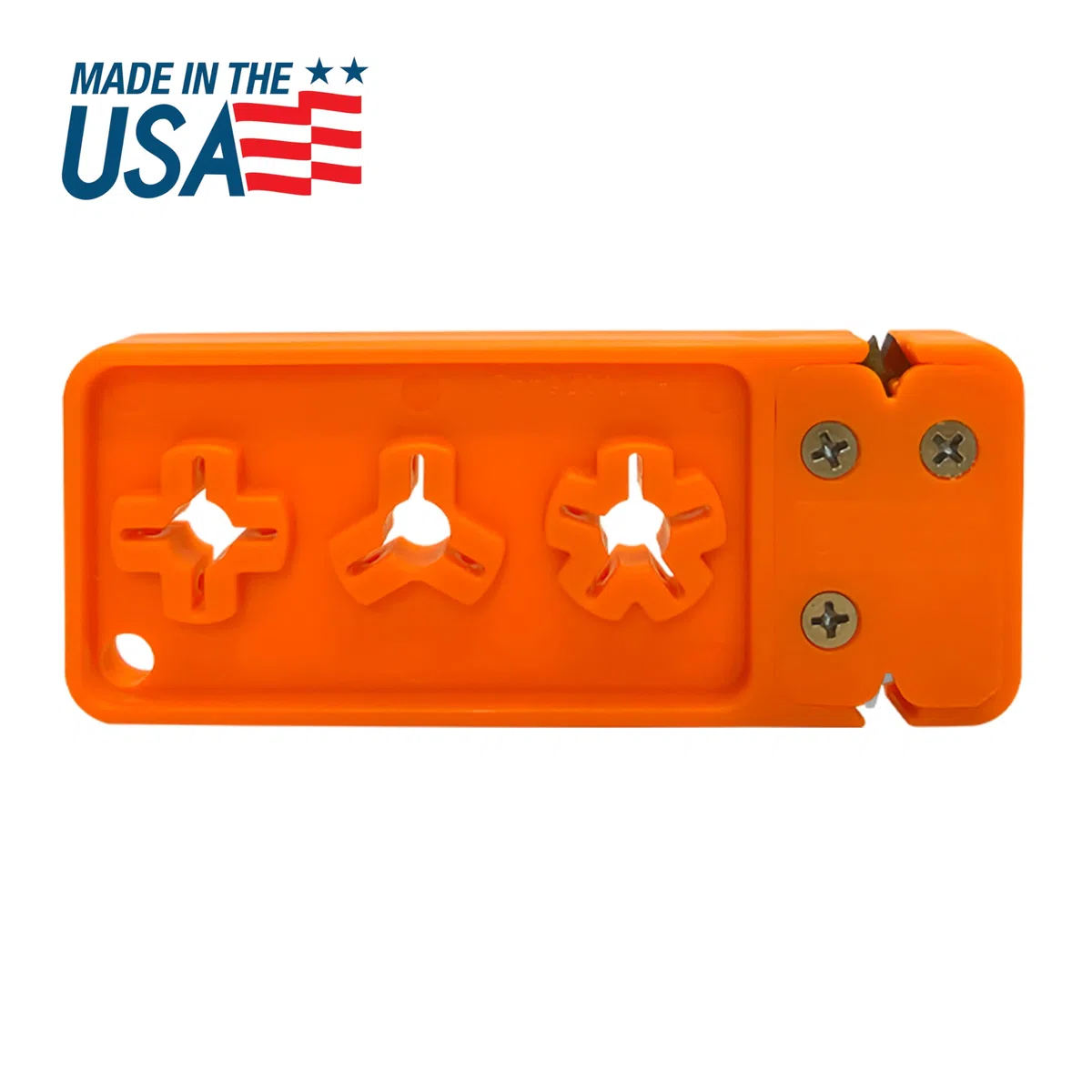 Accusharp ACCU-013 Aiguiseur à tête large et clé, orange, 23 x 10 x 3 cm