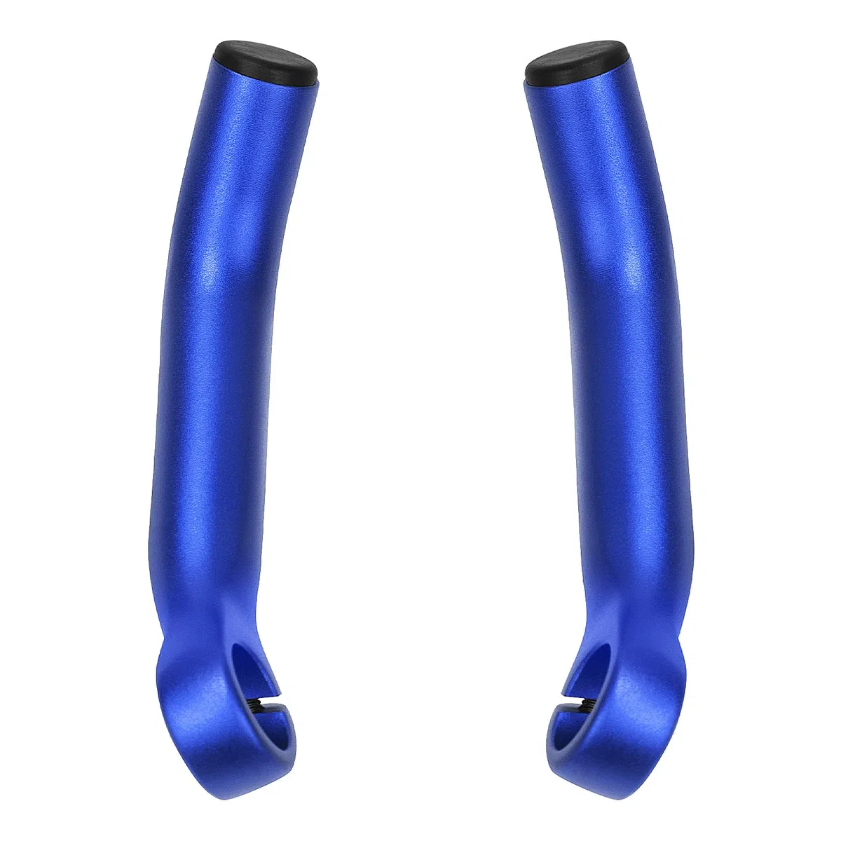 FIFTY-FIFTY Extrémités de guidon de vélo, extrémités de guidon en alliage d'aluminium, VTT(bleu)