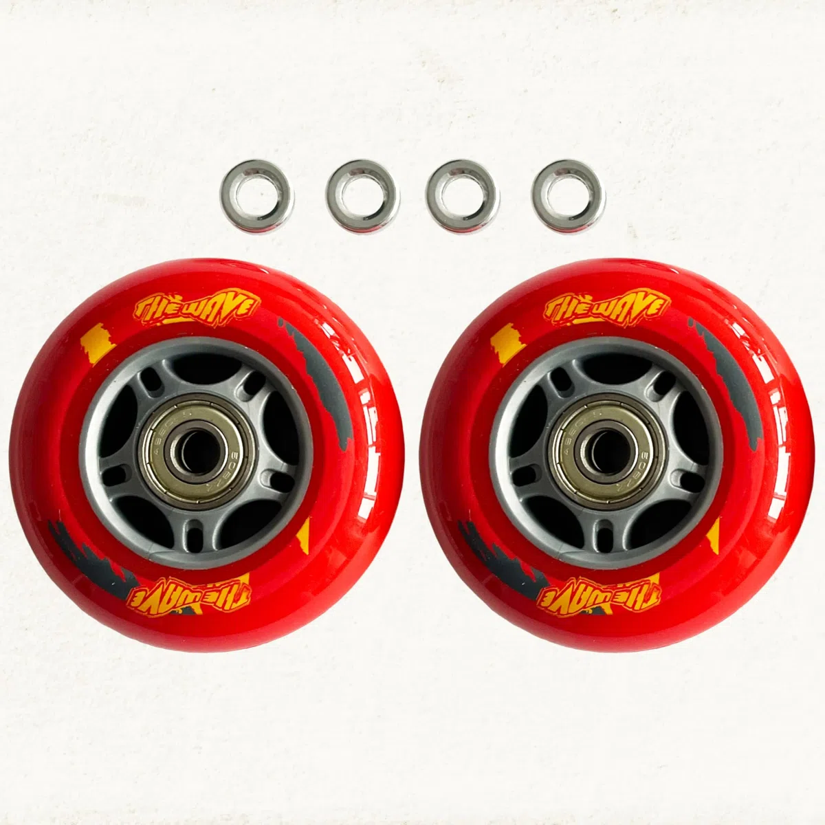 Street Surfing 500190 Lot de 2 Roues avec roulement ABEC 7