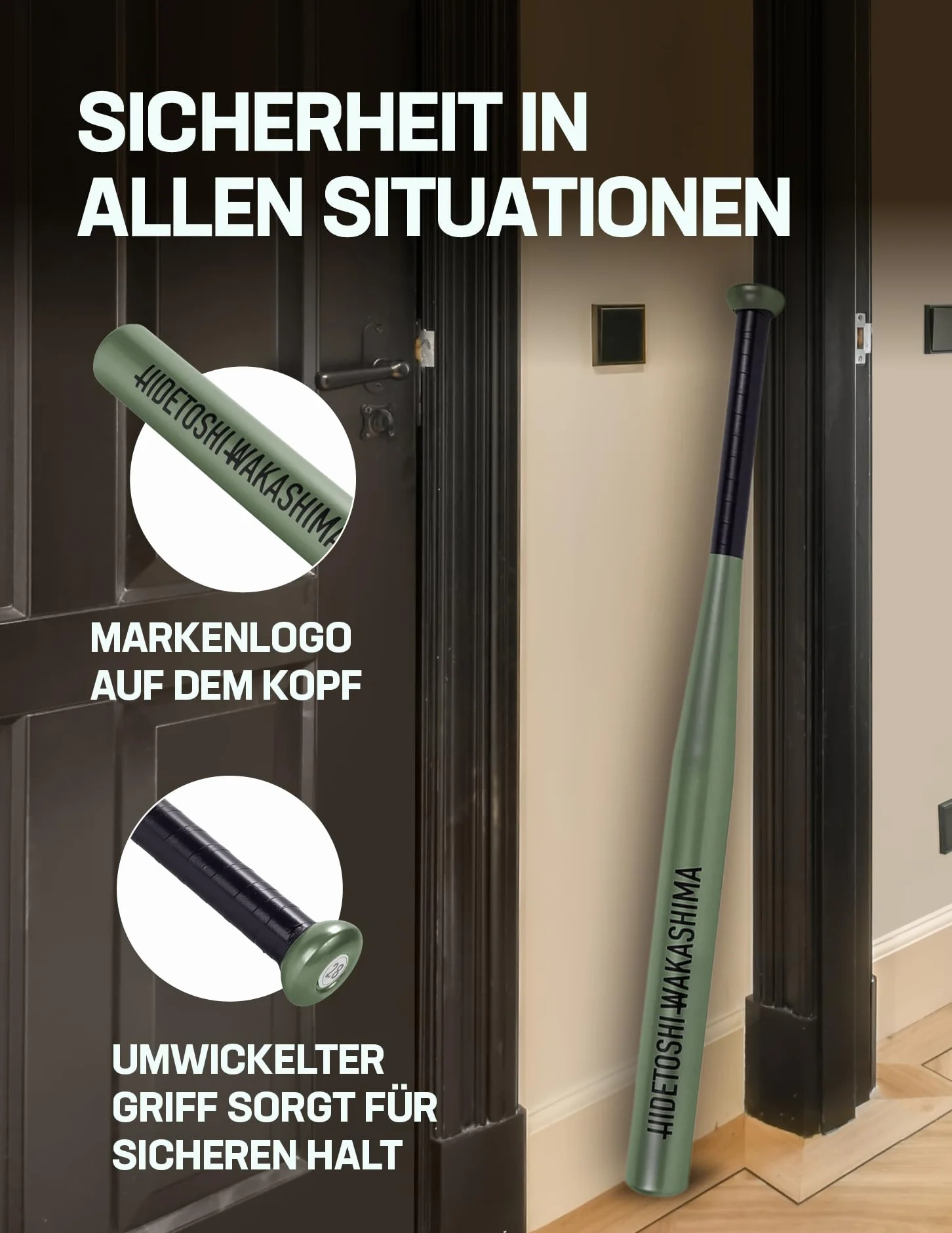 Batte de baseball Tokyo en acier allié inoxydable pour débutants, amateurs et professionnels, longueur : 71 cm, poids : 980 g, disponible en plusieurs couleurs
