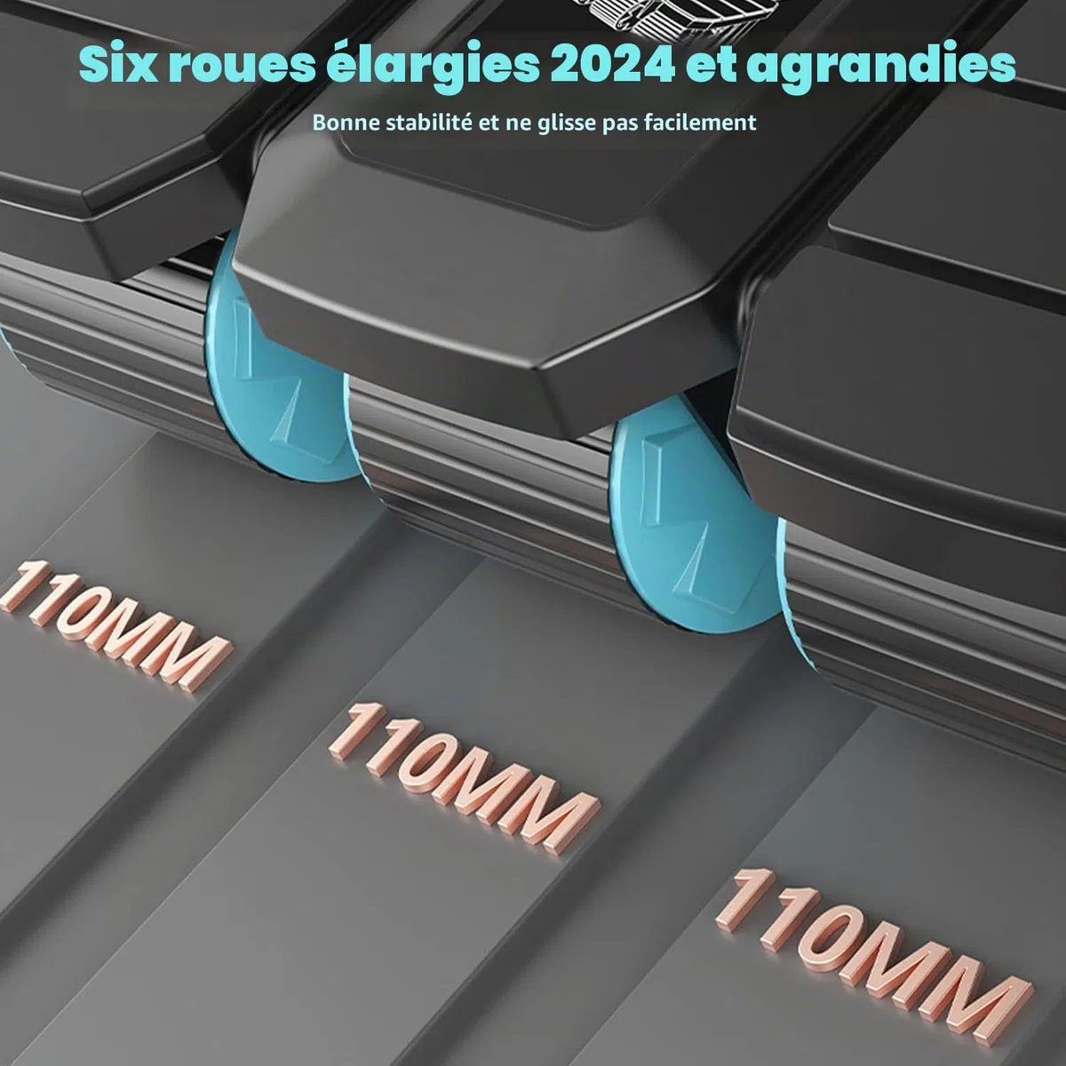 Roue abdominale pour la maison - Avec 8 coudes - Avec coussinets en mousse - Charge maximale : 150 kg - Pour entraînement de base