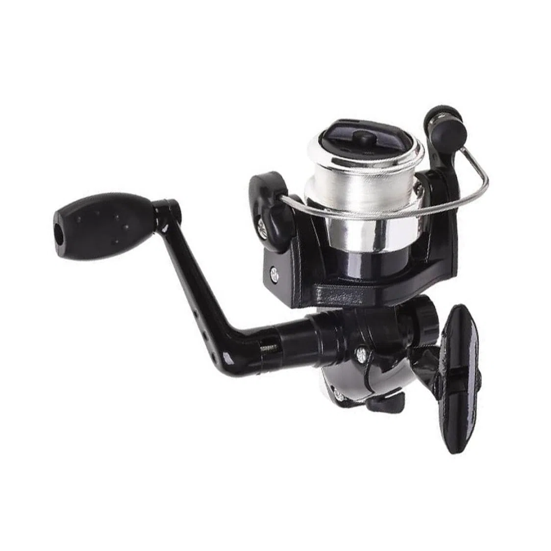 Canne à pêche d'apparence Mini Stylo, Roue rotative Portable pour la pêche en Plein air en Hiver