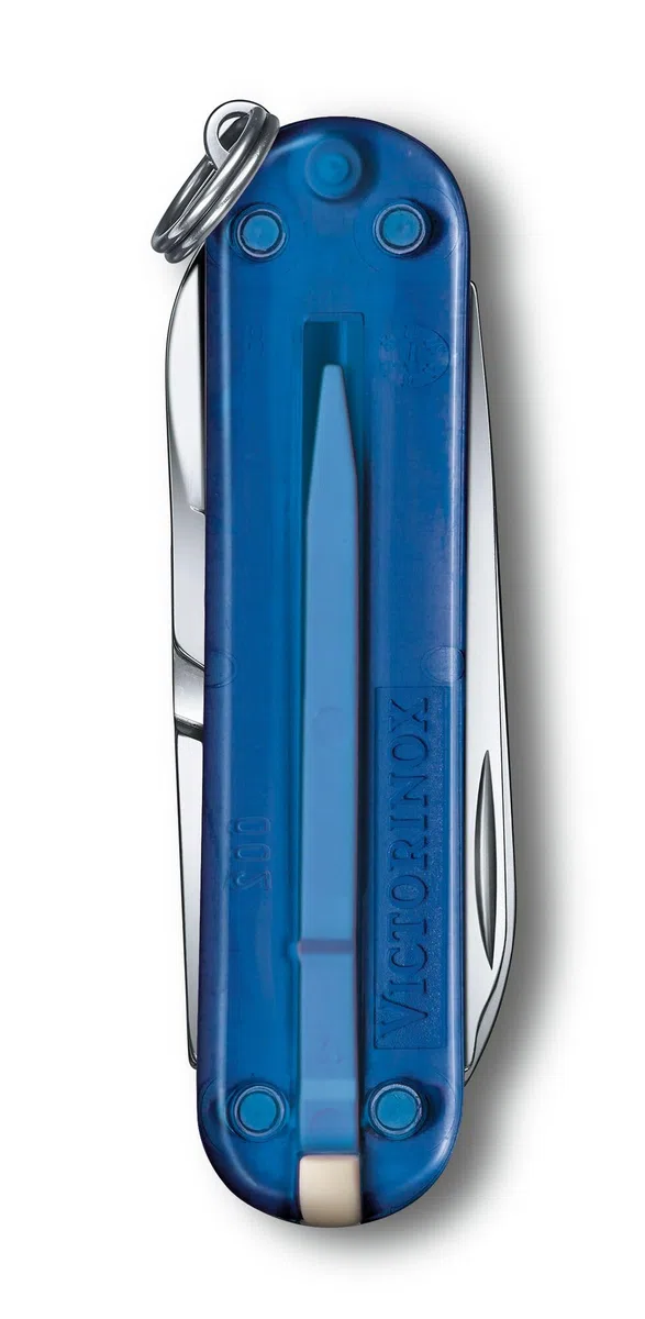 Victorinox, Classic SD, Couteau de Poche Suisse, Multifonction, Léger, 7 Fonctions, Petite lame, Lime à ongles, Tournevis 2,5 mm