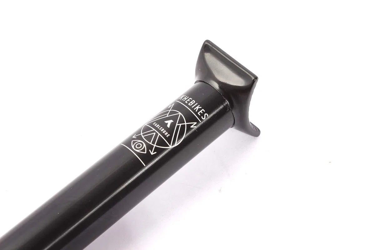 KHE PIVOTAL Tige de selle BMX 360 mm 25,4 mm Aluminium seulement 218 g Noir