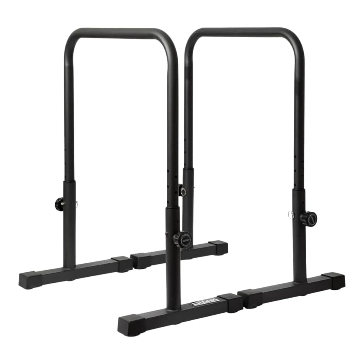 Gravity Fitness Barres de Dips XL - Meilleures Parallettes pour Calisthénie, Musculation Maison & Gym - Barres Ajustables 38mm pour Dips, Entraînement Calisthenics, Parallettes Fitness