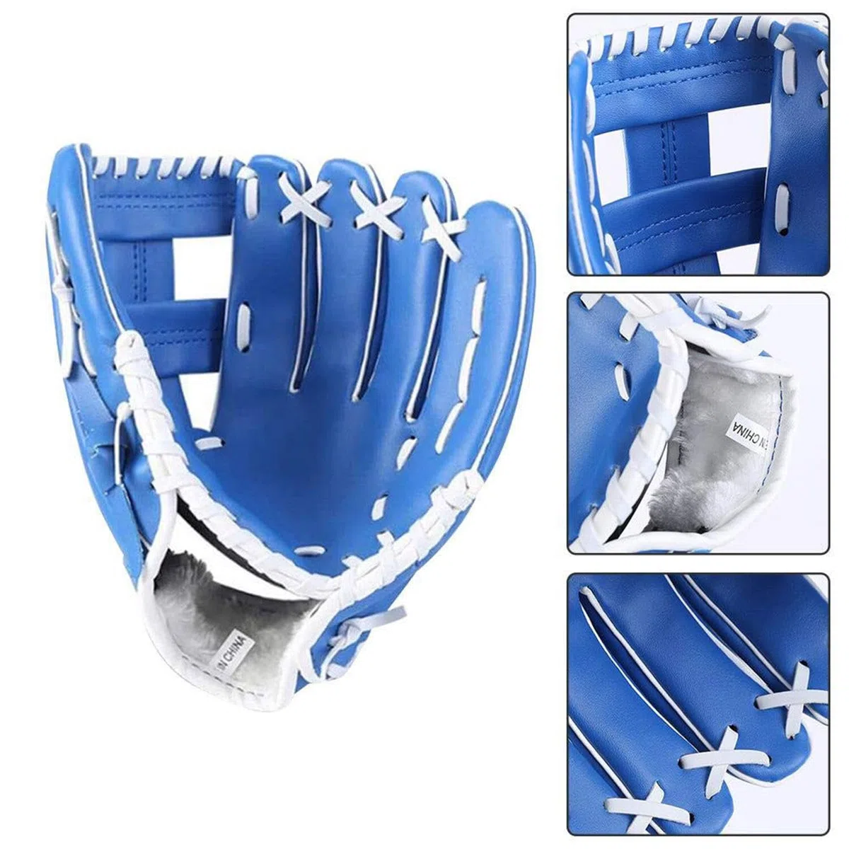 Gant de baseball pour enfants, jeunes adultes, gant de softball pour entraînement et débutant, baseball main gauche