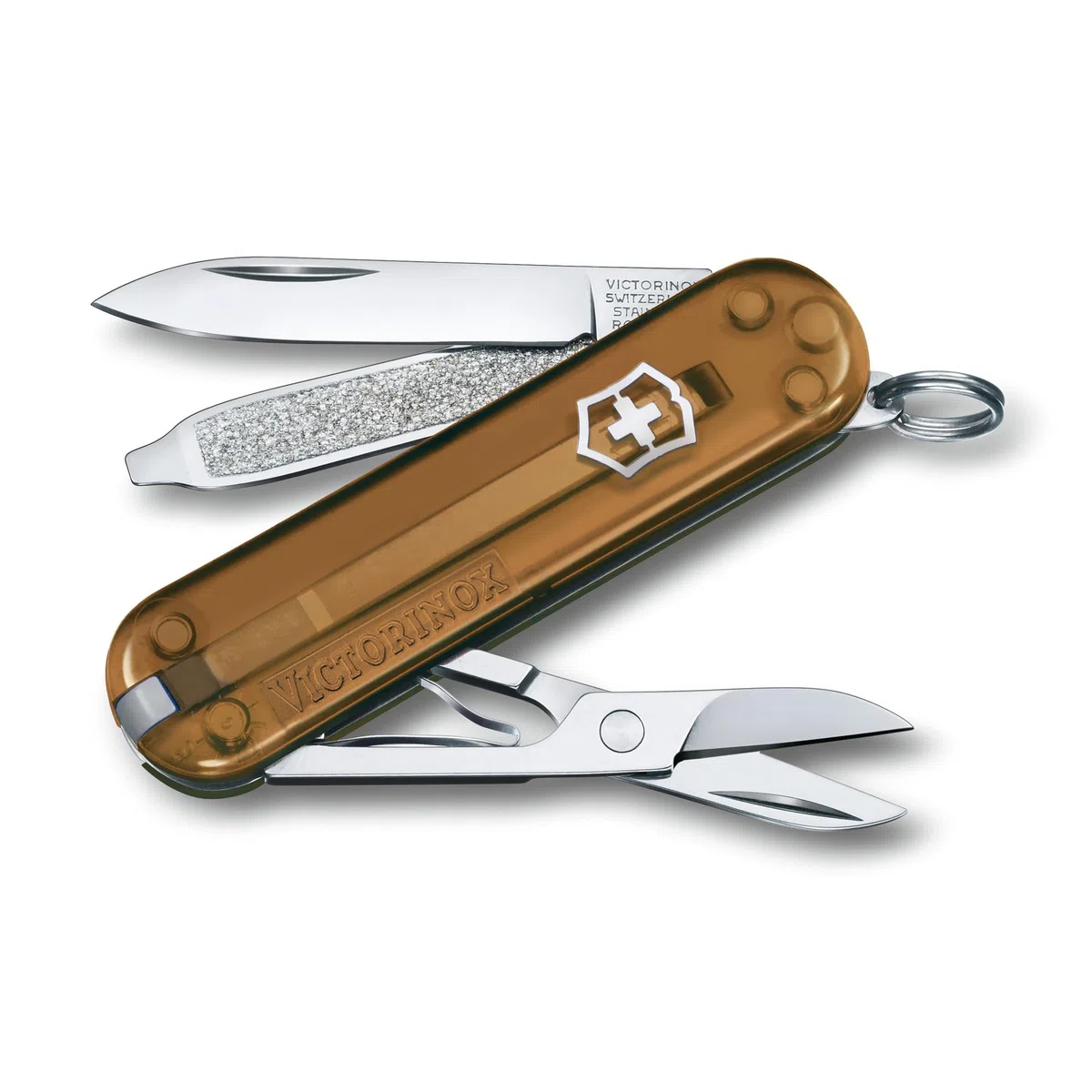 Victorinox, Classic SD, Couteau de Poche Suisse, Multifonction, Léger, 7 Fonctions, Petite lame, Lime à ongles, Tournevis 2,5 mm