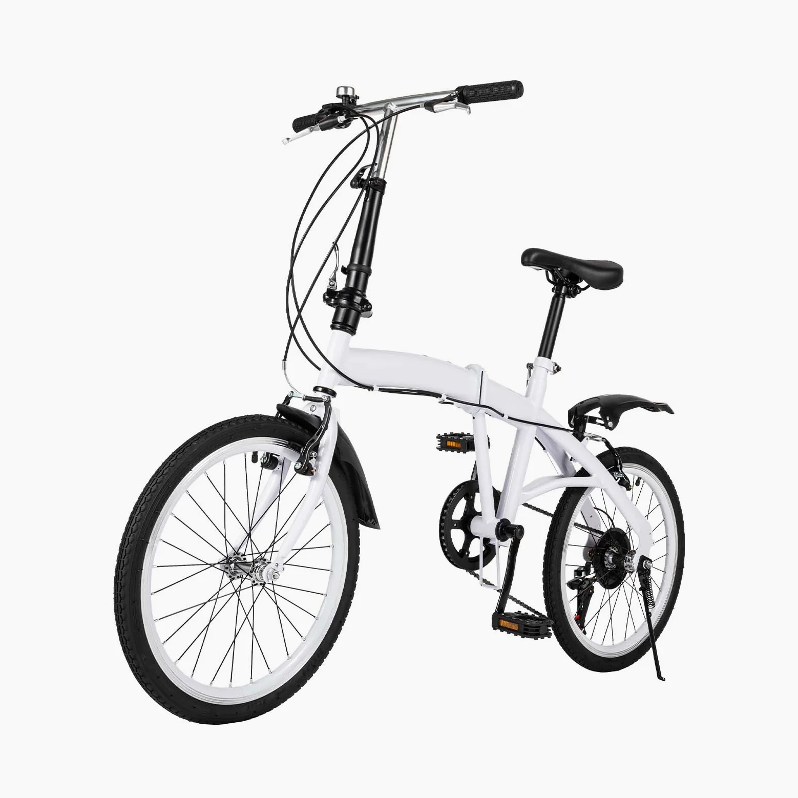 Vélo pliable 20 pouces adulte - Léger - Taille 1,40-1,90 m - Sport, cyclisme, plein air, 6 vitesses
