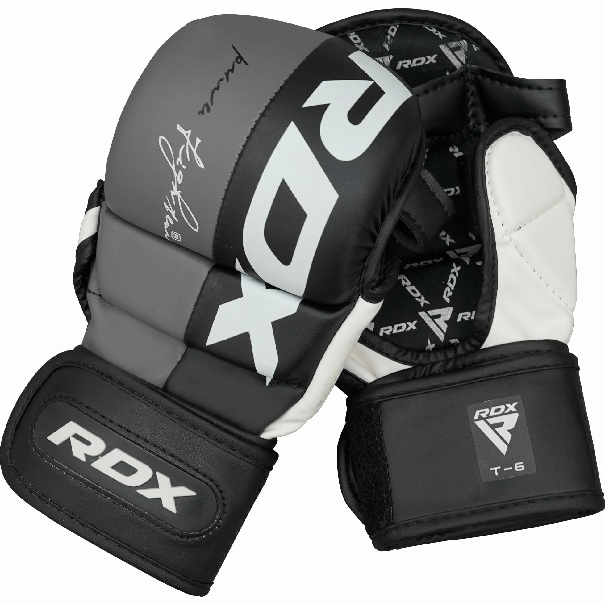RDX MMA Gants Maya Hide Cuir Entrainement Sparring Art Martiaux Sac De Frappe Combat Kickboxing