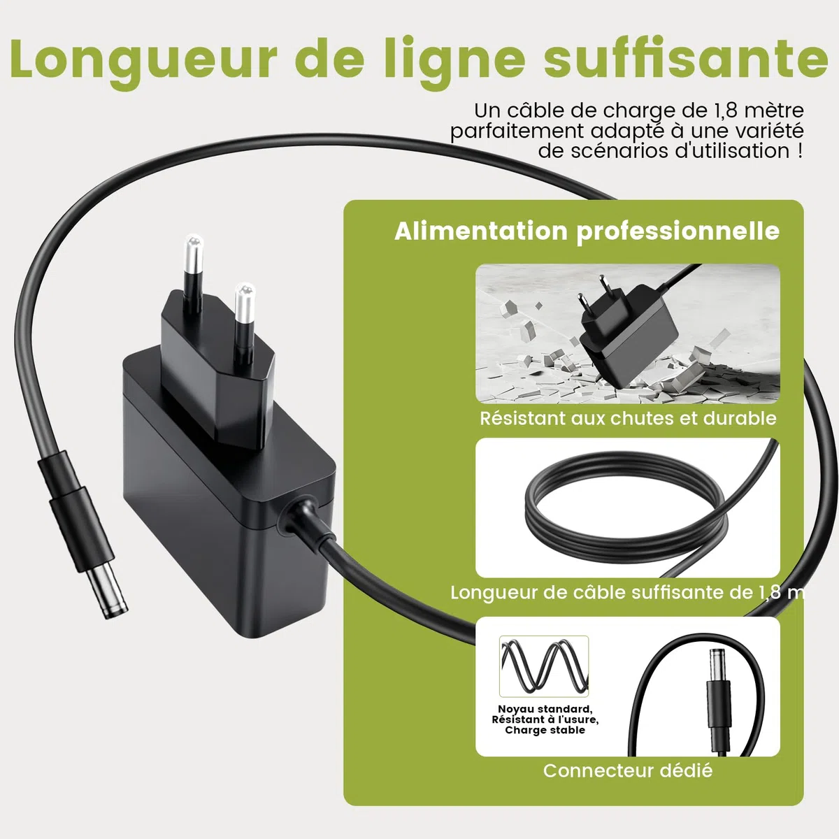 Chargeur 9V Compatible avec Compex Electrostimulateur Musculaire FIT 1.0 3.0 SP 4.0 2.0 Remplacement Adaptateur Secteur pour SP-03E0900400-G Bloc d'alimentation