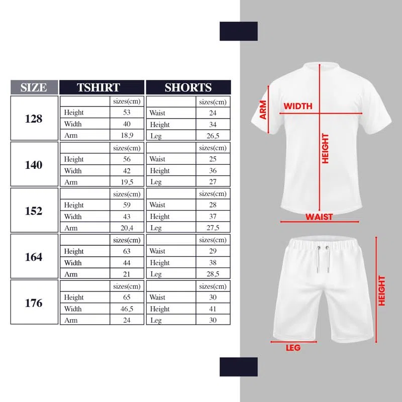 Maillot de football Croatie #10 Modric pour enfant avec short - Tailles adolescentes