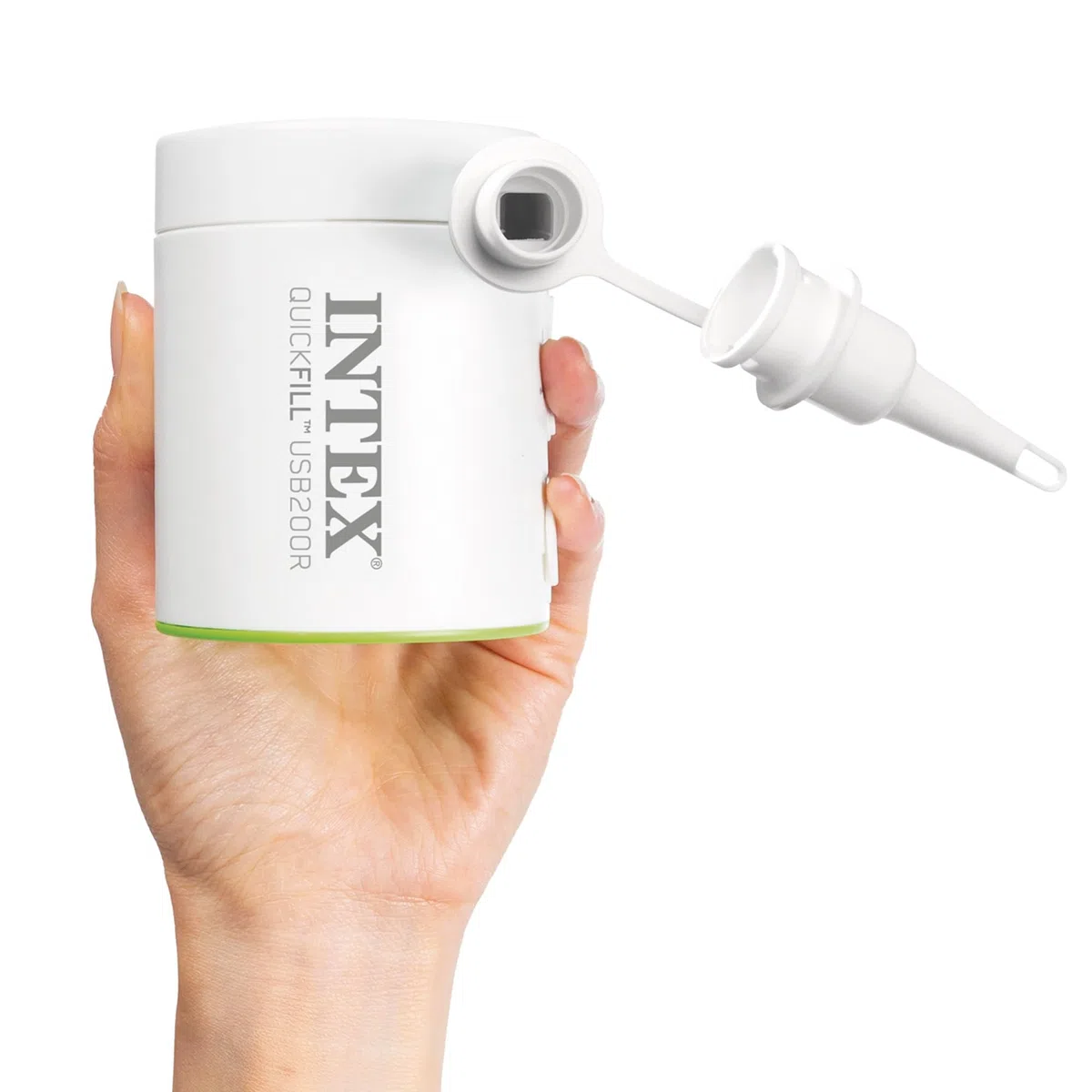 Intex Quickfill USB200R Air Pump, Size: 8cm x 7cm x 8cm (66637)