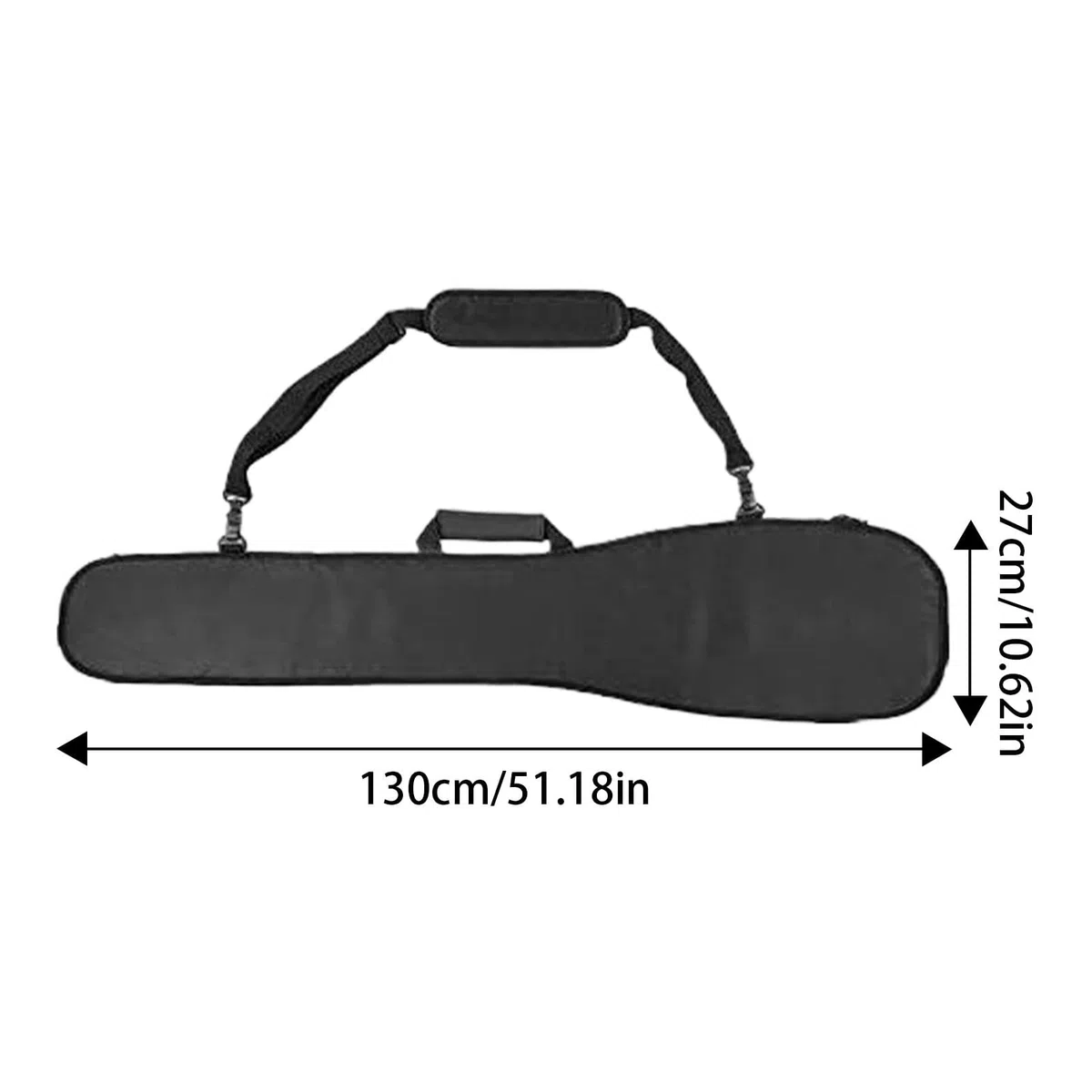 Sac de transport pour paddleboard, sac pour paddle board | Couverture de pagaies Stockage Transport,Support de transport en tissu Oxford 600D, accessoires de planche à pagaie épaisse pour la navigatio