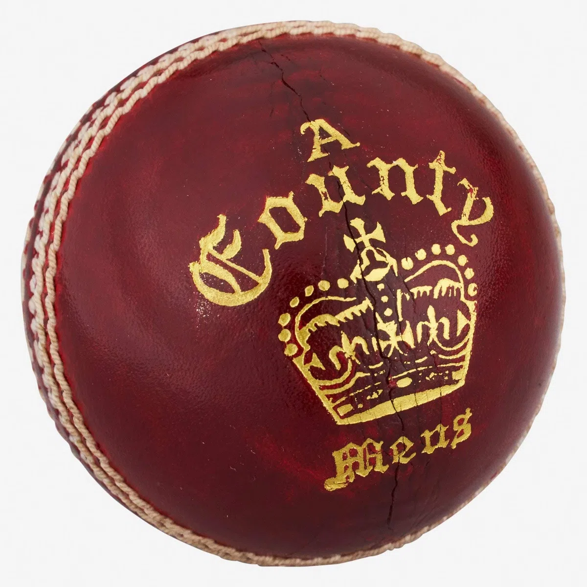 Readers County Crown 1A2530M01 Balle de Cricket « A » Rouge 155,9 g