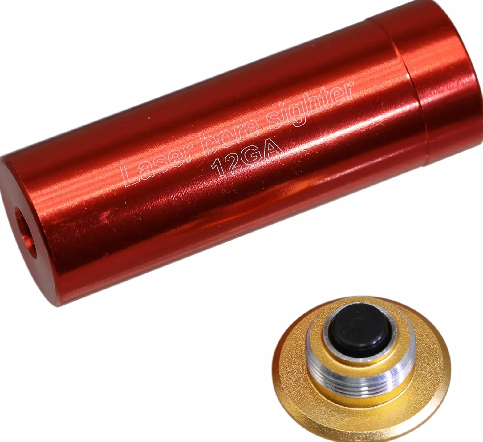 12GA Bore Sight Cartouche Red Dot avec 2 Jeux de Piles