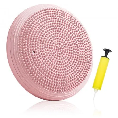 Coussin D'équilibre Balance Board, Améliore La Posture Assise et La Stabilité de L'attention Disque D'équilibre, Coussin Air Gonflable Coussin d’Assise et Équilibre, pour Gymnastique, Yoga