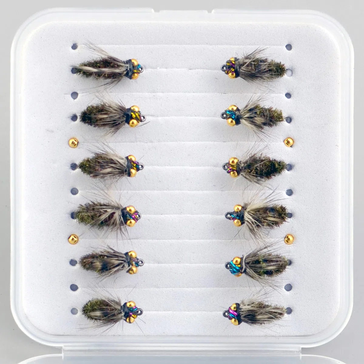 Nymphs Streamers asticots Caddis (Caddis)