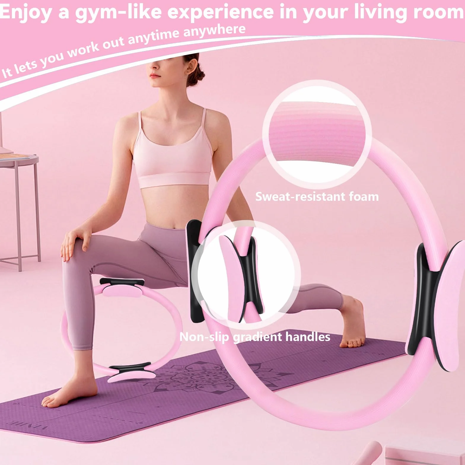 Kit Pilates Essentials,13Pcs Kit Pilates Portable Maison, Kits De Yoga Et Pilates, pour Pilates, pour Musculation