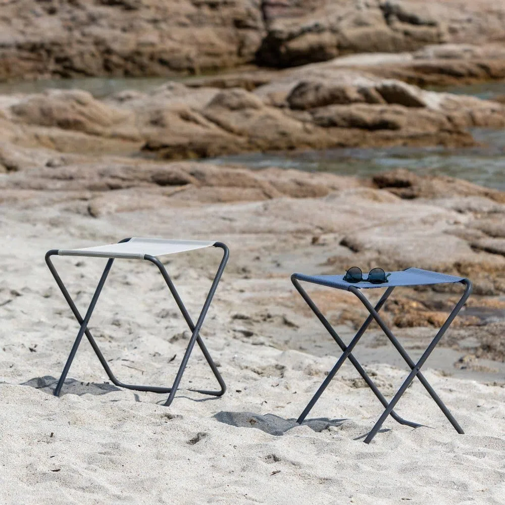 Lafuma Mobilier Tabouret Pliant, Seigle II