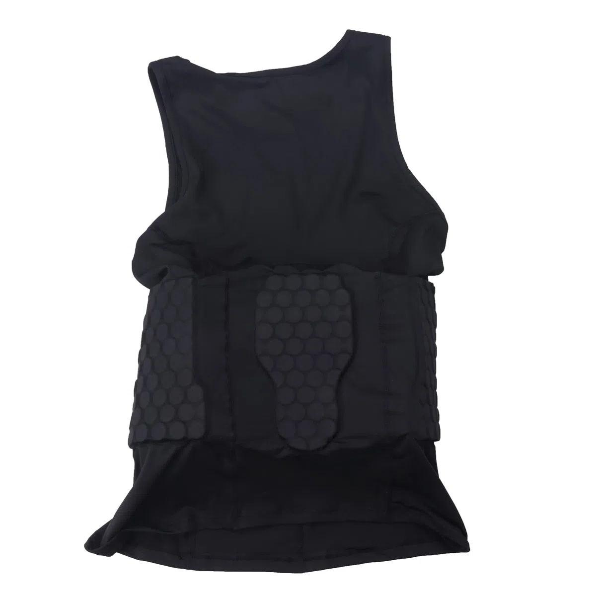 Gilet rembourré de protection des côtes pour homme, chemise de compression avec 3 coussinets pour football, football, basket-ball, hockey, équipement de protection L
