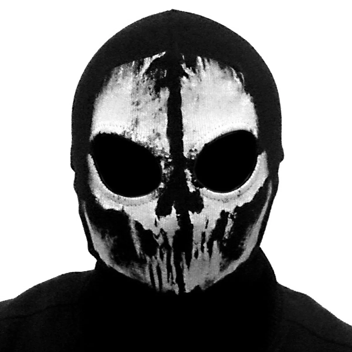 BAIYSFFG Cagoule tête de mort - Masque fantôme - Cagoule pour vélo, skateboard, cosply