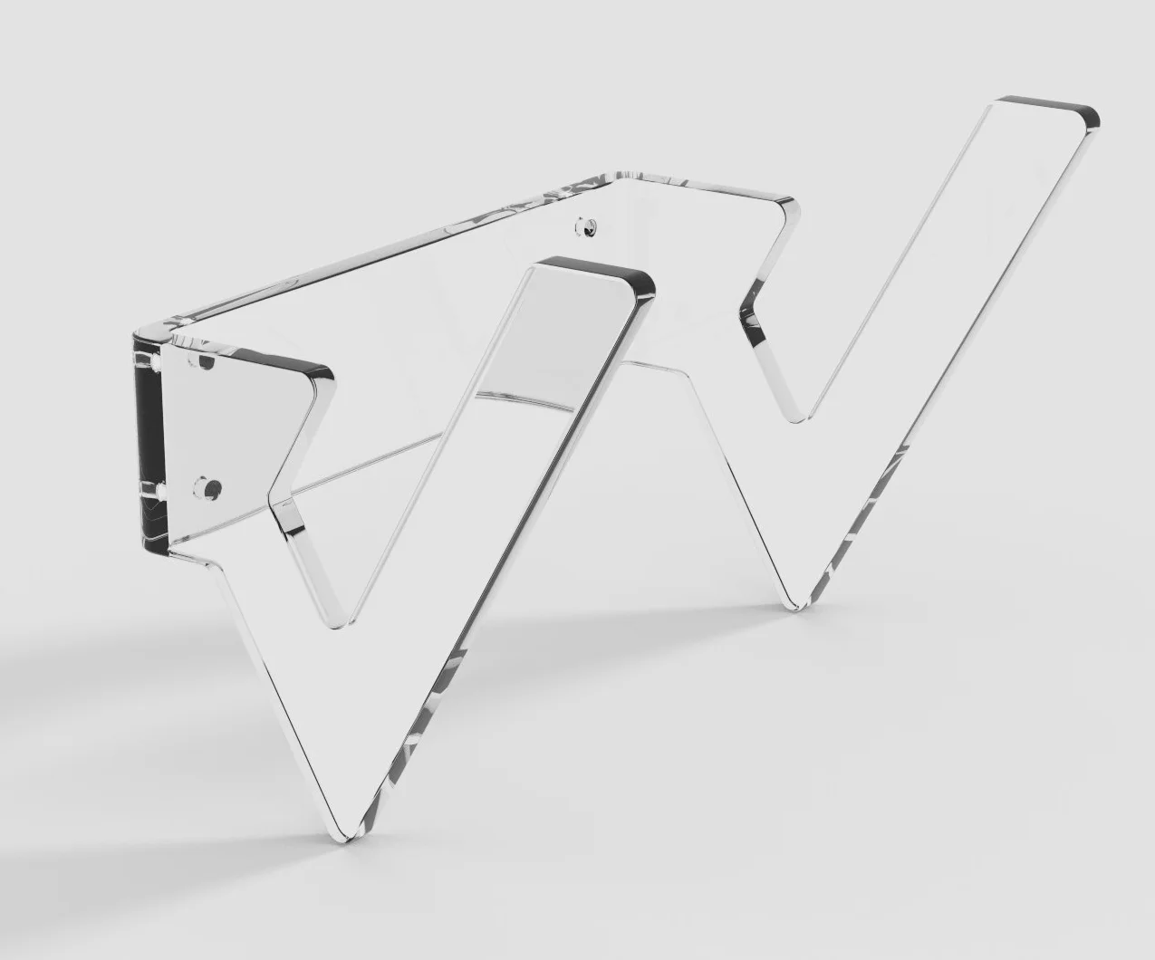 Board Addicted Support mural pour longboard, planche à roulettes, snowboard, wakeboard, planche de kitesurf etc., Board Addicted Wandhalterung für Longboards, Snowboards, Wakeboards uvm., Transparent, Universelle