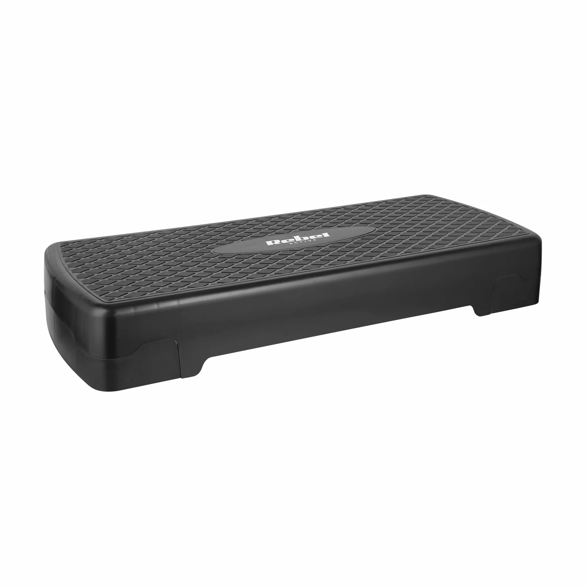Rebel Electro Étape pour Aérobic Fitness 2 Degrés 68cm Stepper Plate Escalier Noir