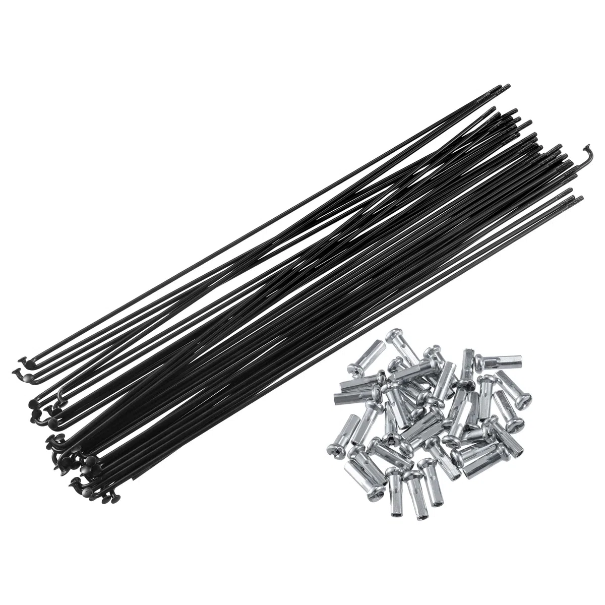 X AUTOHAUX 36 Pcs Vélo Acier Rayons 14G Vélo Rayon 230mm Longueur avec Mamelons