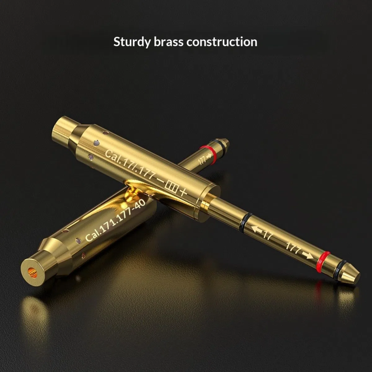 Collimateur Laser 4,5 mm (0,177")/27 mm/6,5 mm/9 mm/22LR pour Armes à air comprimé | Calibrage Rapide des Lunettes de visée - [Usage Exclusif pour Les activités Sportives]