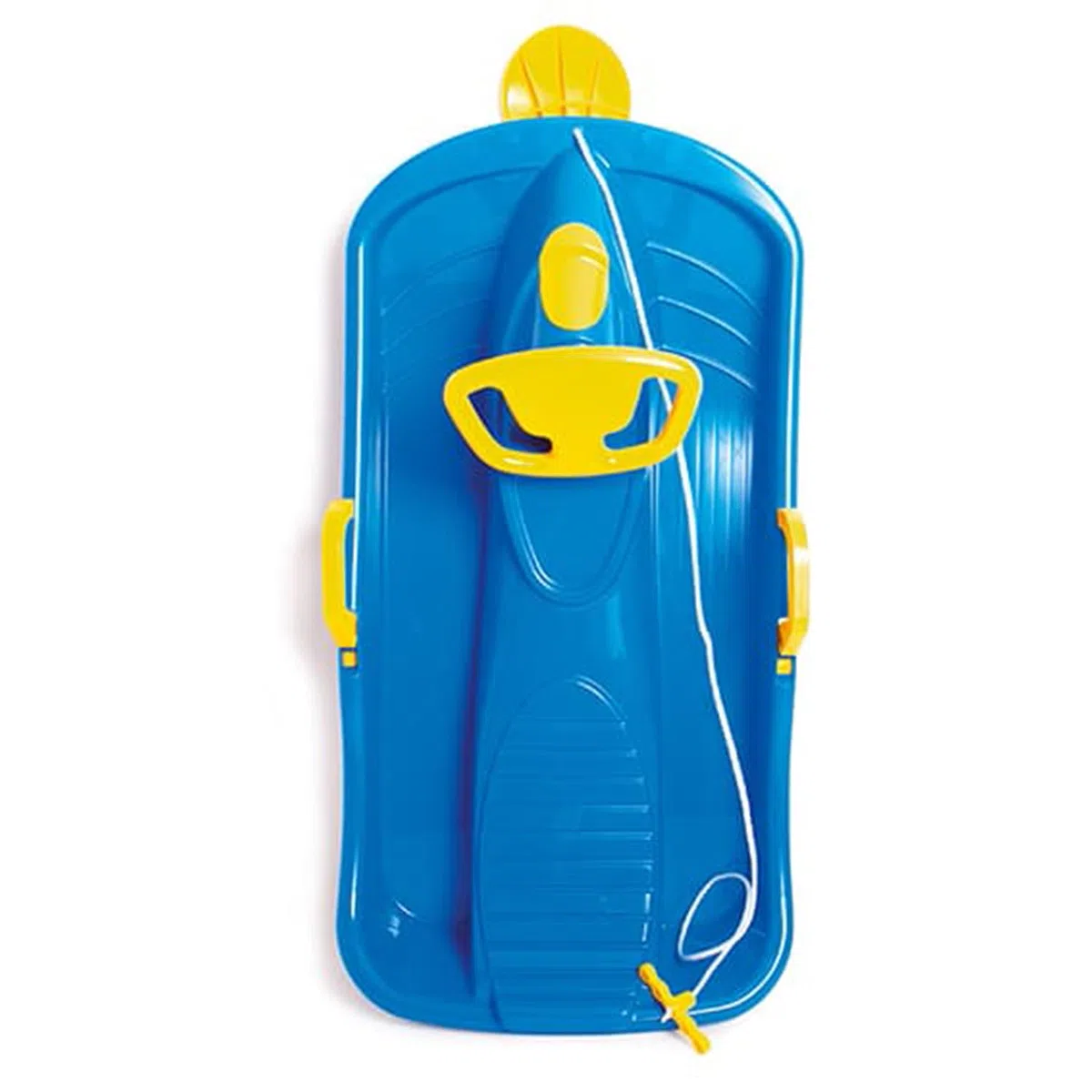Dantoy - Luge de Direction pour Enfants à partir de 3 Ans - Luges Traîneaux - avec Volant et Freins et Corde avec poignée - Luge pour Enfants pour Les Sports d'hiver - Fabriqué au Danemark