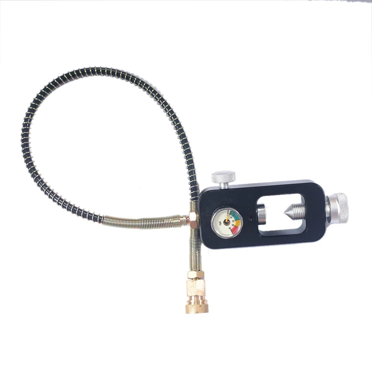 TUXING Valve Joint de plongée, Paintball Station de Remplissage de plongée, système de gonflage de Joint de Remplissage de réservoir HPA avec Tuyau d'air de Remplissage de Paintball 4500 PSI PCP