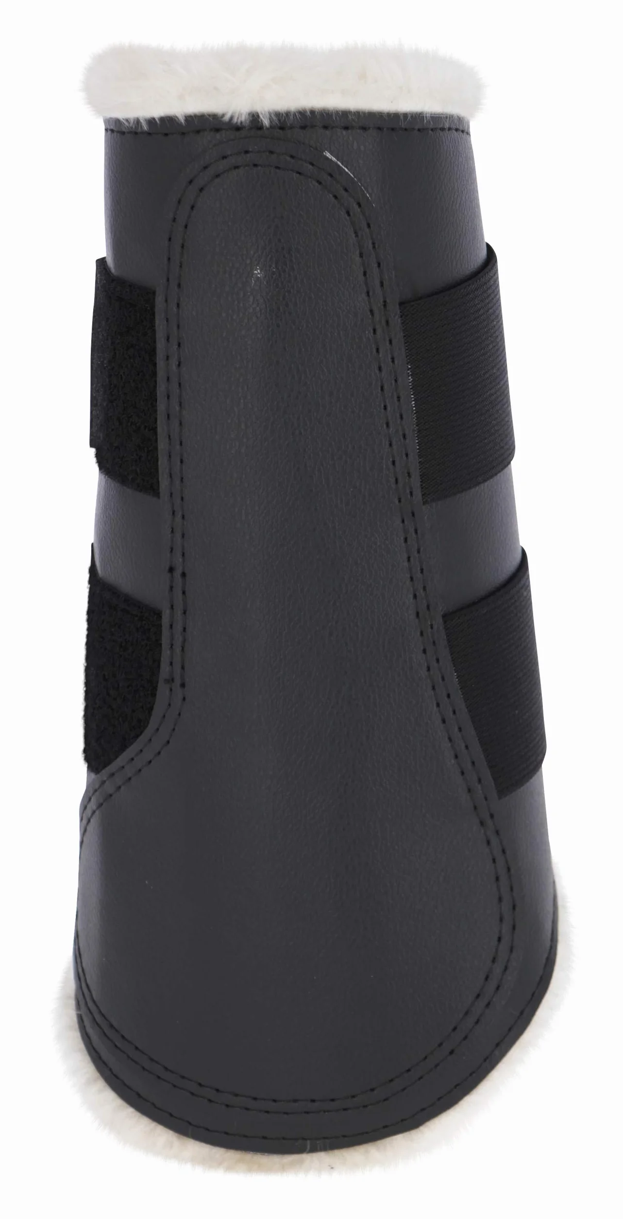 KERBL Guêtres de Dressage Fleece Avant pour Cheval Full Noir 32 cm x 30.5 cm 1 Unité