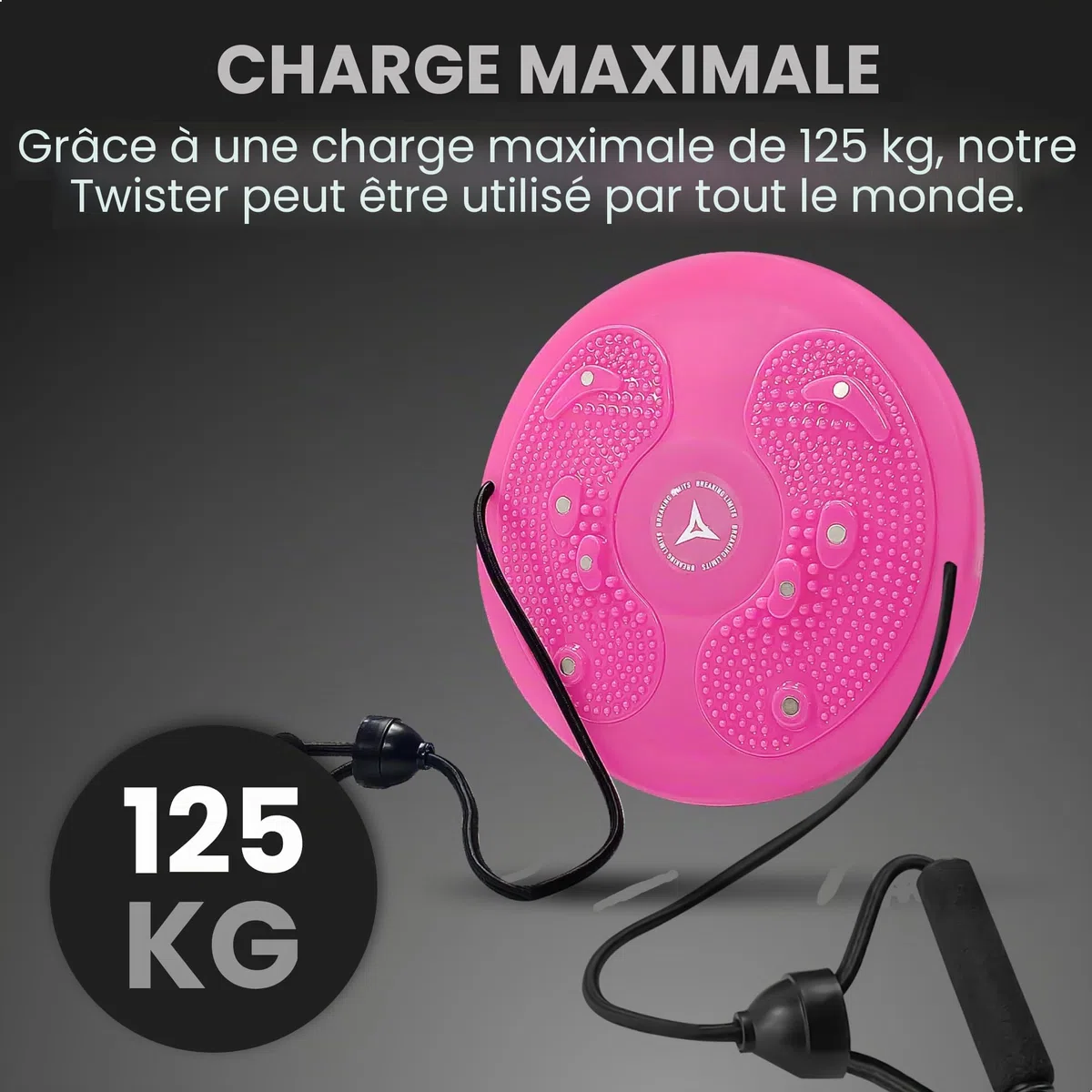 Breaking Limits Planche Twist - Appareil Sport Maison - Twistfit - Entraîneurs d'équilibre - Twister Disc - Vivabs Fitness
