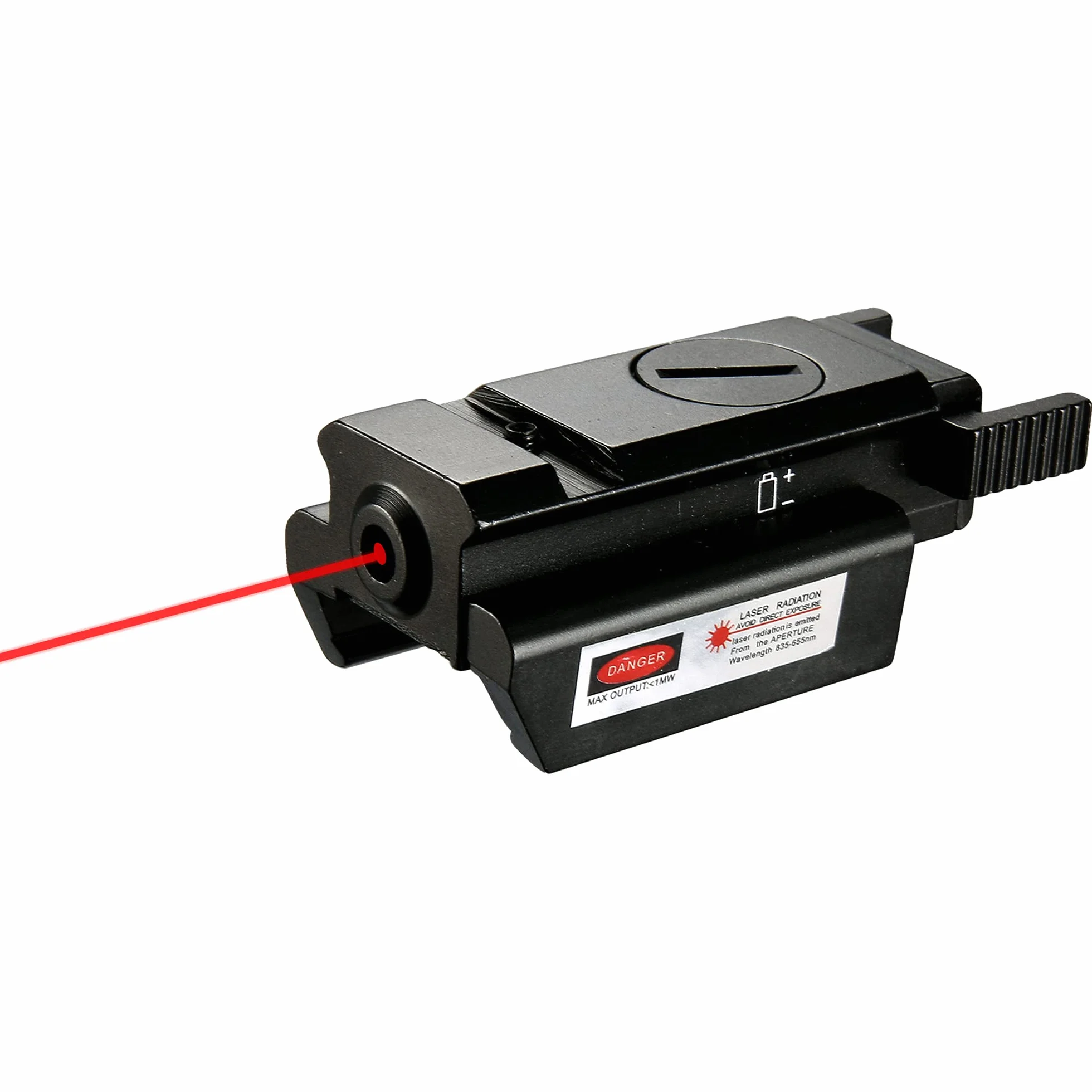 Iron jia's Pistolet Airsoft Laser Pointeur Laser Pointeur Puissant Viseur Point Rouge pour Pistolet a Plomb 20 mm Compact Rail Tactique