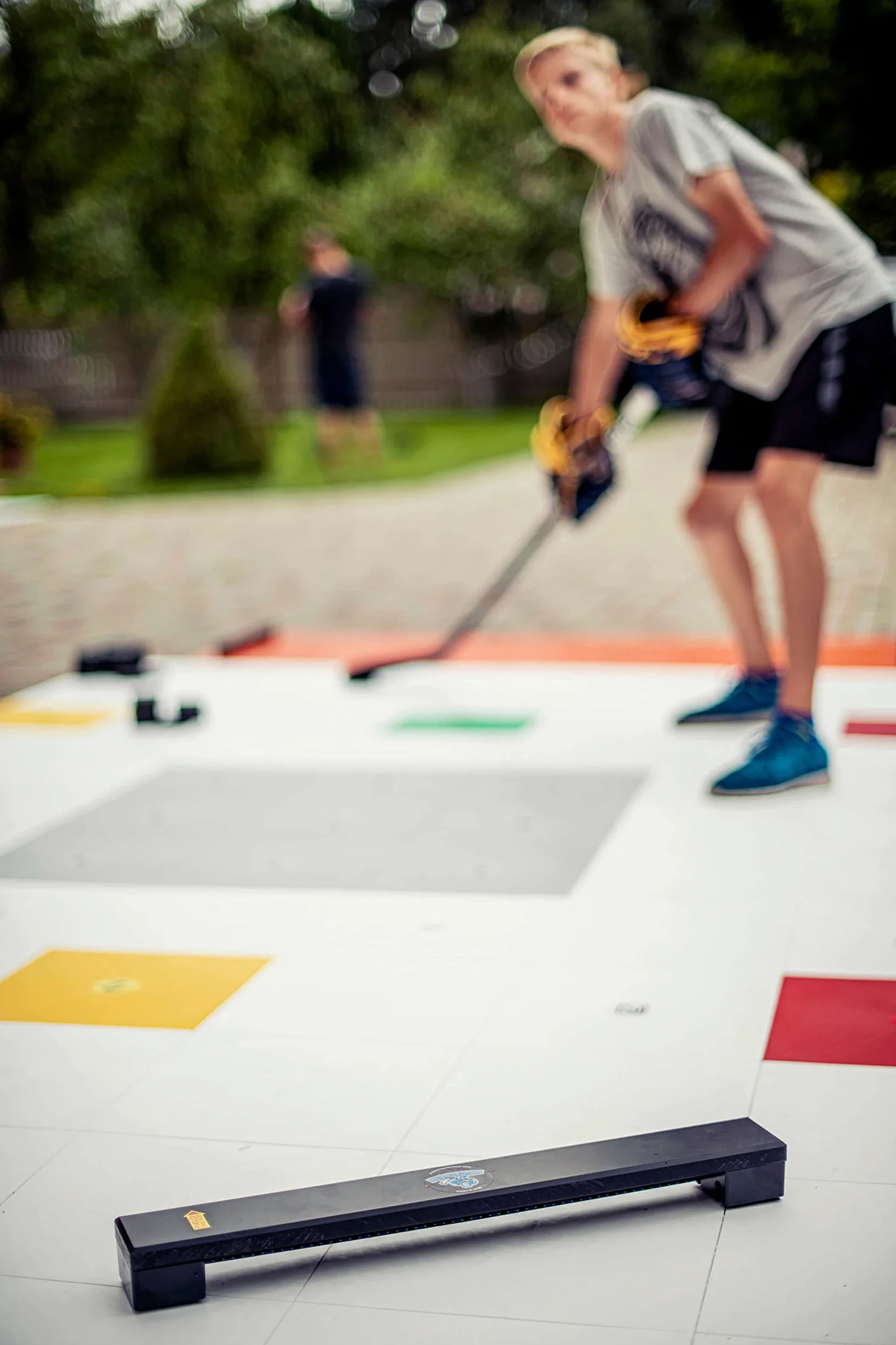 Hockey Revolution My Passer One Timer – Entraîneur de Passage léger – Équipement de Rebond Durable pour Passes, tir, minuterie Unique – Longueur 61 cm, vis de Montage incluses