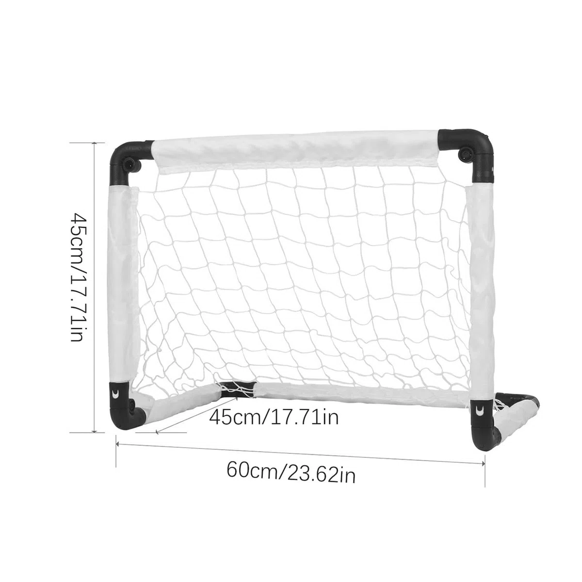 Filet De Football Enfant, Buts Extérieur pour Jardin, Petite Cage De Foot Portable avec Sac De Rangement pour Entraînement Gymnase Jeux Terrain Rue Aire De Jeux