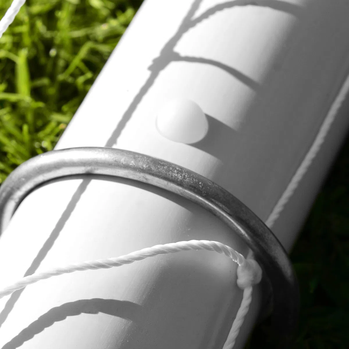 FORZA Poteaux de Rugby/Football en PVC [3 Tailles] | Idéal pour Les Enfants dans Le Jardin | Structure en uPVC Durable avec Filet Résistant aux Intempéries