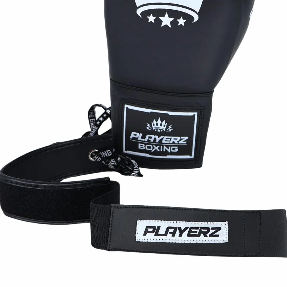 Playerz Convertisseur de Gants de Boxe à Lacets - Système de Gants d'Entraînement Lacets vers Sangles, Convertisseur Lacets vers Scratch, Commodité Améliorée, Matériaux Premium, Vendus par Paires