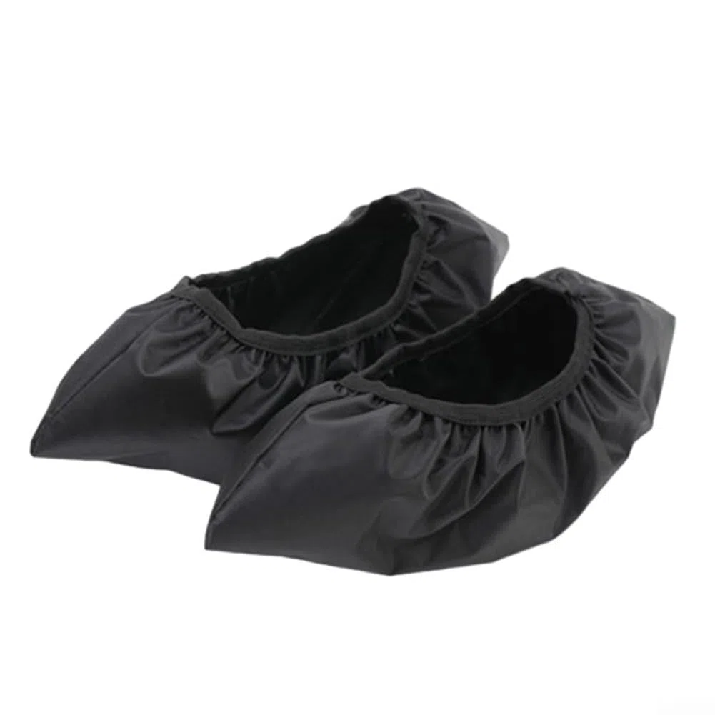 Lot de 2 housses de protection de roues de patins à roulettes en tissu Oxford épais avec ouverture de bande élastique pour les roues de moins de 45 et 4 x 72 mm à 4 x 90 mm Noir