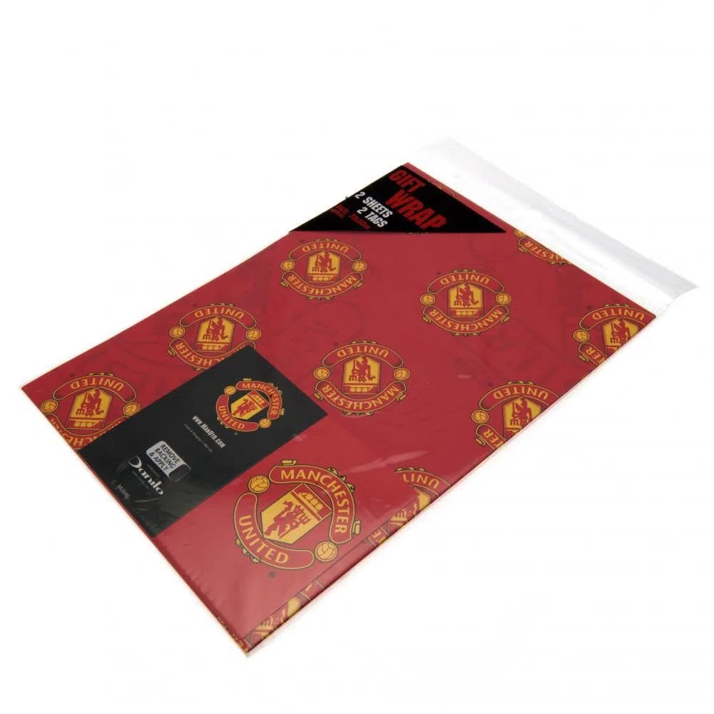 Manchester United Wrapping Paper