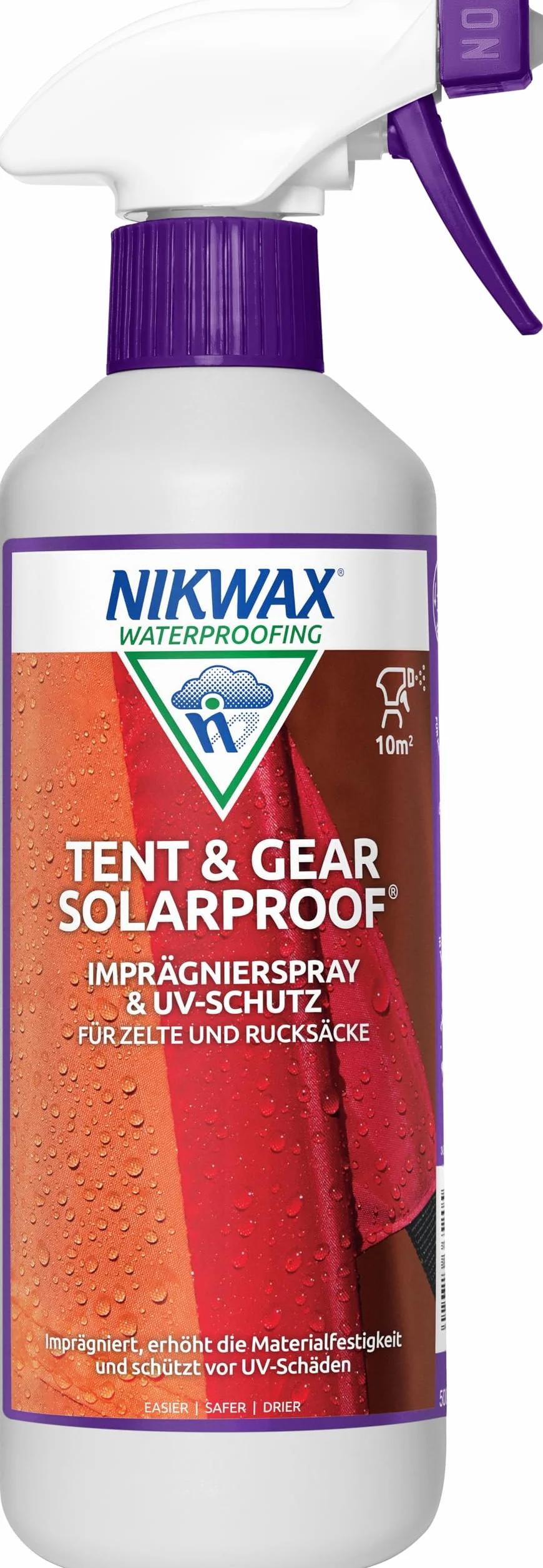 Nikwax Tent And Gear Solarproof Spray imperméabilisant pour tente