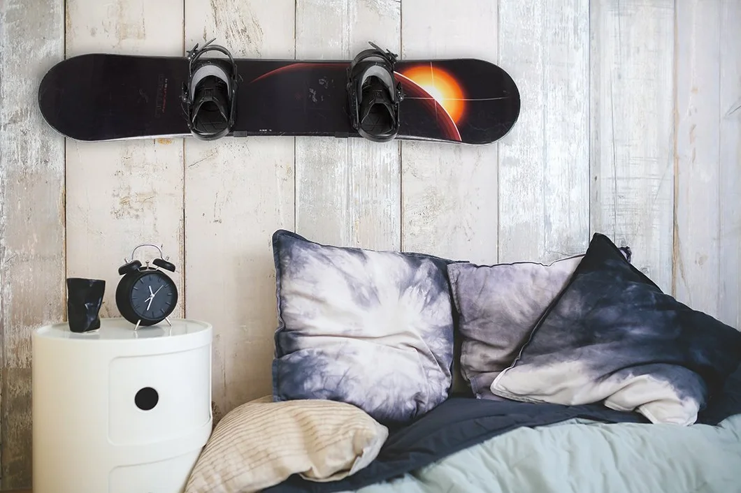 Support Mural Rangement pour Snowboard (100% Acier)