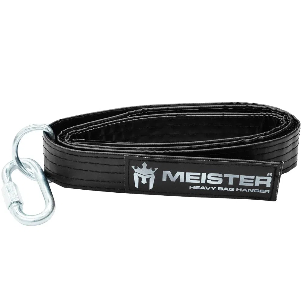 Meister Crochet de Sac Robuste avec Sangle de Serrage, Support pour Sac de Frappe, Boxe et MMA