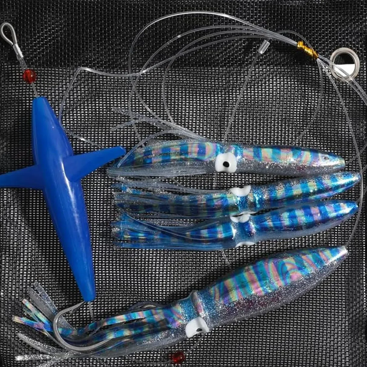 Lures de pêche, appâts de pêche à la pêche à la traîne aux calamaires en Eau salée, à la pêche salée pêche à la pêche Natation de Natation en Eau salée pour Basse de Thon Wahoo