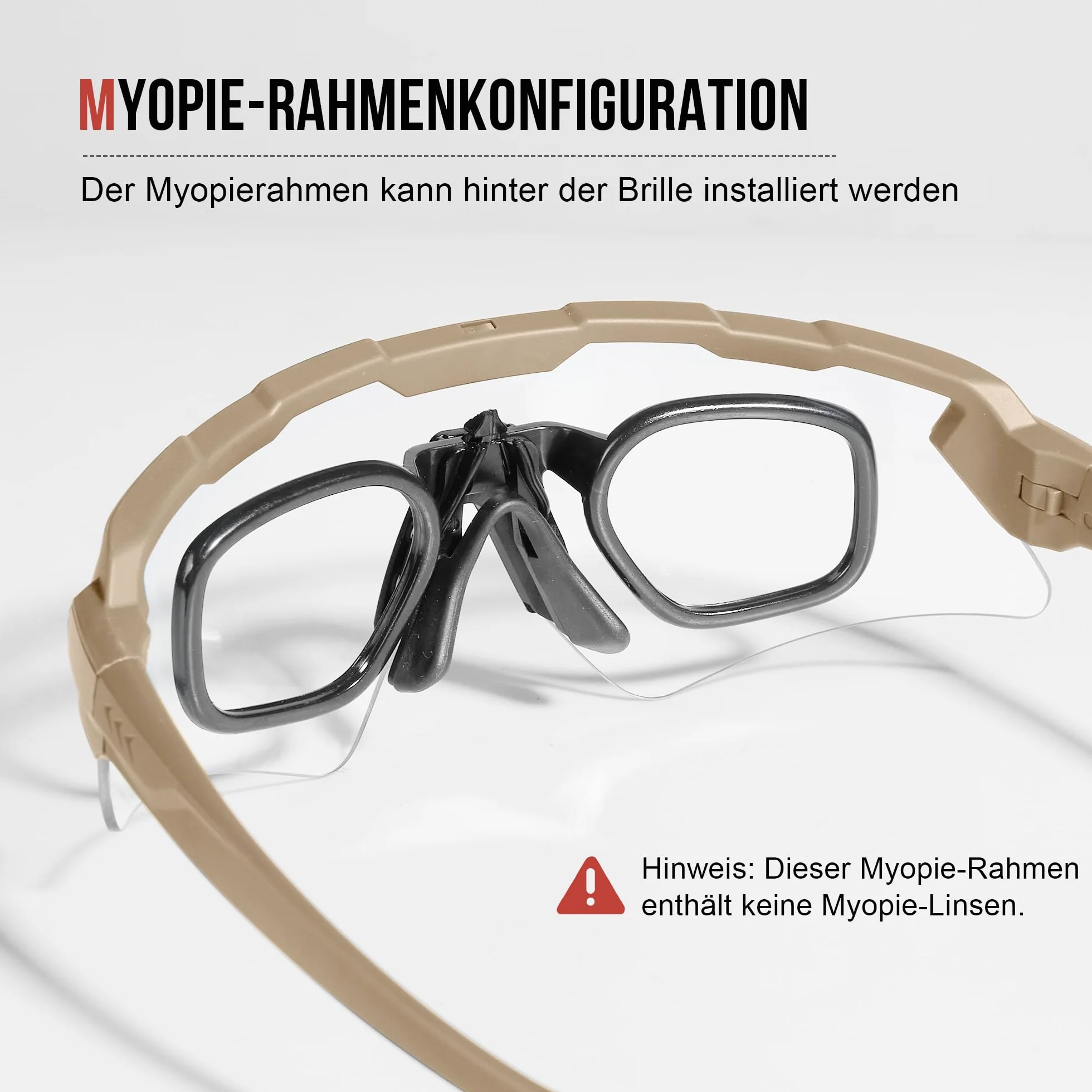 1TG Tactical Lunettes de vélo, lunettes de protection tactiques, lunettes de sport, lunettes de soleil pour homme et femme, airsoft, paintball, chasse, CS, cyclisme, course à pied, randonnée