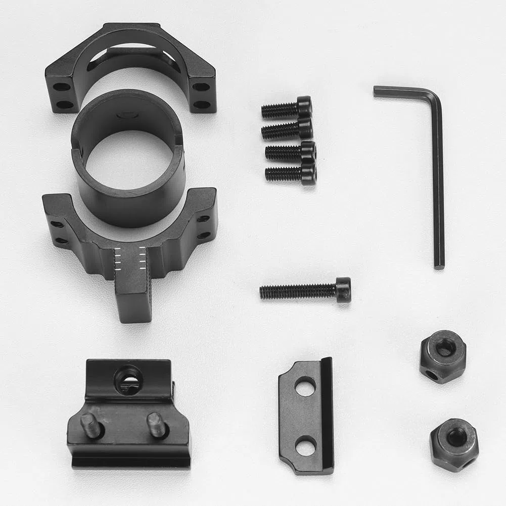 Home Safety 25,4 mm et 30 mmAnneaux de Montage Précis Picatinny, Support de Lunette de Visée à Hauteur Réglable pour 11mm/20mm Rail Metallique