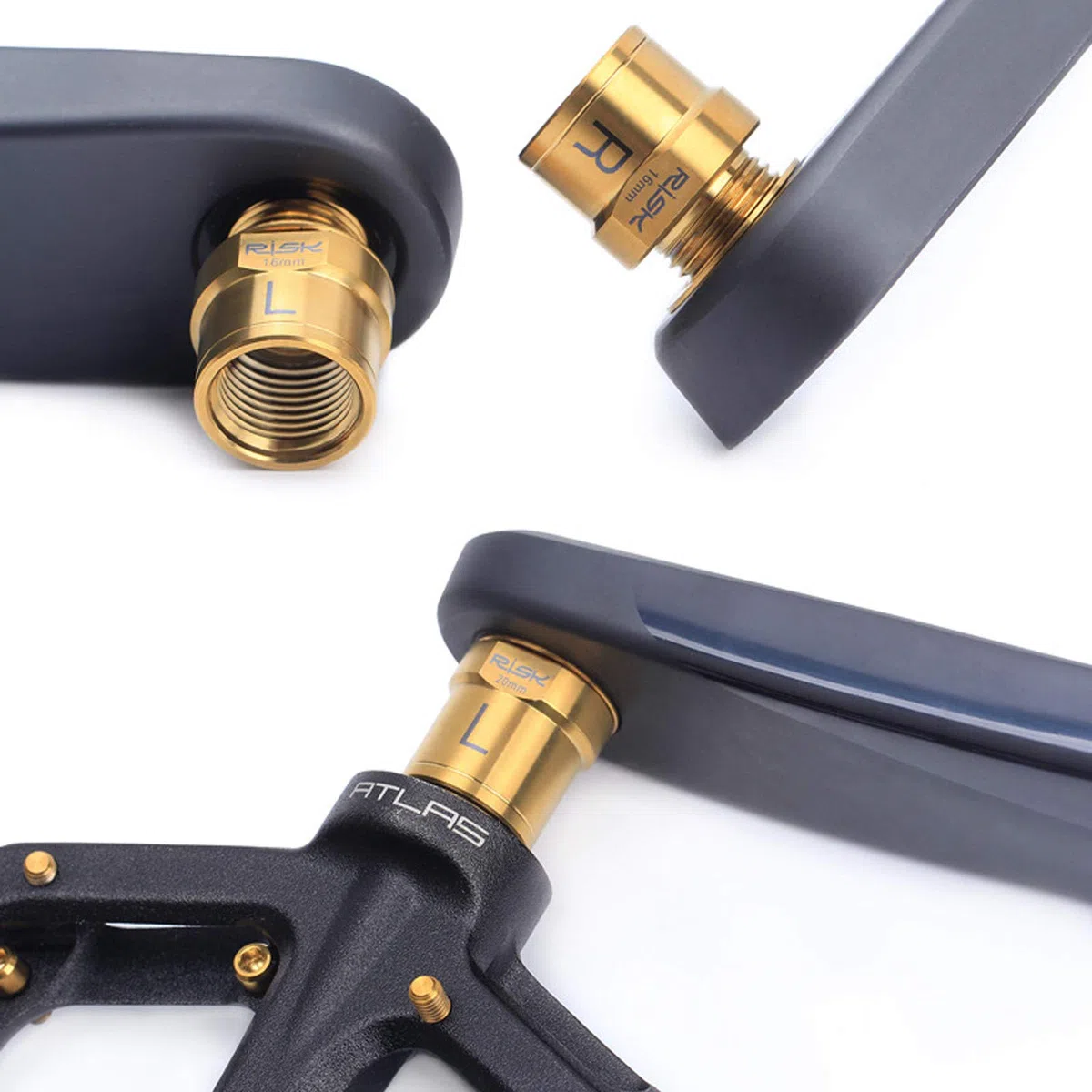 Alliage de Titane Extendeurs de Pédale de Vélo, 1 Paire Entretoises de Pédale de Bicyclette pour Vélo de Montagne, Vélo, Accessoire de Vélo, Équipement de Vélo