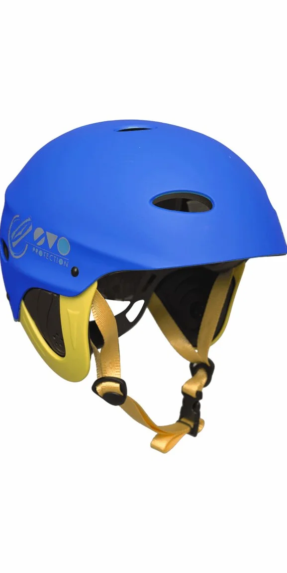 GUL Evo Watersports Casque de Kayak de Kitesurf Windsurf et Dériveur - Bleu Fluro Yellow - Unisexe