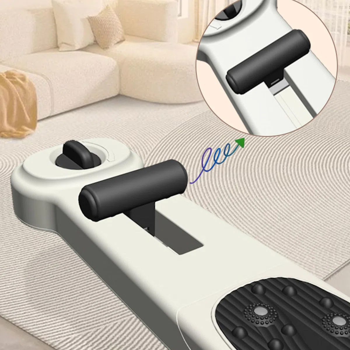 ZJchao Entraîneur de Voûte Plantaire, Résistance Réglable 2 en 1, avec Rouleau de Massage intégré pour Pieds Plats, Arches Hautes, Adultes, Maison, Bureau, Voyage