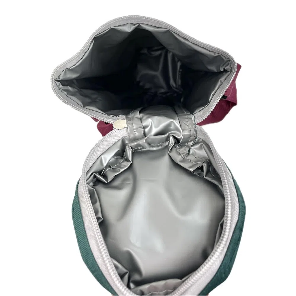 Lot de 3 sacs isothermes pour bouteilles jusqu'à 1,5 l - Dimensions : 12 x 32 cm - Avec bandoulière réglable - Idéal pour les déplacements
